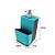 Dispensador para Detergente líquido Dispenser Chumbo - Crippa - Azul Turquesa - Imagem 2