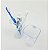 Suporte Porta Escova Dente Pasta Creme Dental Acessório Lavabo Banheiro Transparente - AMZ - Imagem 2