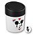 Lixeira 5l Click Press Plástica Cesto Lixo Pia Cozinha Banheiro Mickey Disney - 14007 Coza - Branco - Imagem 1