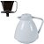 Kit Bule Térmico Amare 650ml + Suporte Coador Café 102 - Mor - Branco - Imagem 1