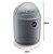 Kit Cozinha Lixeira 4 L Tampa Capacete + Dispenser Porta Detergente Esponja - Uz - Cinza - Imagem 2
