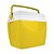 Caixa Térmica Cooler 34 L Com Alça Porta Copos Bebidas Alimentos - Mor - Amarelo - Imagem 1