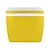 Caixa Térmica Cooler 34 L Com Alça Porta Copos Bebidas Alimentos - Mor - Amarelo - Imagem 4