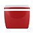 Caixa Térmica Cooler 34 L Com Alça Porta Copos Bebidas Alimentos - Mor - Vermelho - Imagem 4