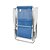 Kit 2 Cadeira De Praia Reclinável 8 Posições  Alumínio Sannet - Mor - Azul - Imagem 4
