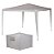 Kit Tenda Gazebo Rafia 3x3 m + Conjunto 4 Paredes Branco Camping Praia - Mor - Imagem 1