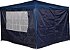 kit Tenda Gazebo Rafia Azul 3x3 m + Conjunto 4 Paredes Oxford - Mor - Imagem 3