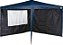 Kit Tenda Gazebo X-flex 3x3 m Articulado + Conjunto 2 Paredes Azul - Mor - Imagem 3