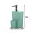 Kit Dispenser Porta Detergente 650ml + Lixeira 2,5 Litros Cozinha Trium - Ou - Verde Menta - Imagem 3