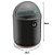 Kit Cozinha Lixeira 4L Tampa Capacete + Dispenser Pia Porta Detergente Premium - Uz - Preto - Imagem 4