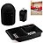 Kit Cozinha Lixeira 4L + Escorredor Louças Pratos + Dispenser Porta Detergente - Uz - Preto - Imagem 1