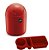 Kit Cozinha Lixeira 4L Tampa Basculante + Organizador Pia Porta Detergente - Uz - Vermelho - Imagem 1