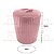 Lixeira 5 Litros Cesto De Lixo Groove Cozinha Banheiro - LX 715 Ou - Rosa - Imagem 2