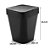 Lixeira Izzy 5 Litros Cozinha Pia Lavabo Banheiro - LX 115 - Ou - Preto - Imagem 2