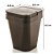 Lixeira Izzy 5 Litros Eco Cesto De Lixo Cozinha Banheiro - LX 820 Ou - Madeira - Imagem 2