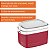 Caixa Térmica Cooler Tropical 5 Litros Bebidas e Alimentos - Soprano - Vermelho - Imagem 2