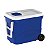 Caixa Térmica Cooler Tropical 50 Litros com Rodas Bebidas e Alimentos - Soprano - Azul - Imagem 1