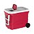 Caixa Térmica Cooler Tropical 50 Litros com Rodas Bebidas e Alimentos - Soprano - Vermelha - Imagem 4