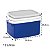 Combo Caixa Térmica 32 - 12 - 5 Litros Cooler Alimentos Bebidas - Soprano - Azul - Imagem 5