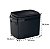 Combo Caixa Térmica 32 - 12 - 5 Litros Cooler Alimentos Bebidas - Soprano - Preto - Imagem 4