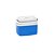 Kit Caixa Térmica 12 + 5 Litros Cooler Alimentos Bebidas Praia Camping - Soprano - Azul - Imagem 3