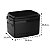 Kit Caixa Térmica 12 + 5 Litros Cooler Alimentos Bebidas Praia Camping - Soprano - Preto - Imagem 5