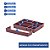 Kit 2 Organizador De Gaveta Divisor Porta Talheres Com Extensor 40x33x6,5cm - Paramount - Rosa - Imagem 2