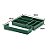 Kit 2 Organizador De Gaveta Divisor Porta Talheres Com Extensor 40x33x6,5cm - Paramount - Verde - Imagem 3