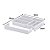 Kit 3 Organizador De Gaveta Divisor Porta Talheres Com Extensor 40x33x6,5cm - Paramount - Branco - Imagem 3