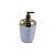 Porta Sabonete Líquido Dispenser Saboneteira Sabão Banheiro Dourado - RDP - Branco - Imagem 1