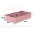 Kit 2 Organizadores Gaveta Com Divisórias Multiuso Porta Utensílios Cozinha Banheiro Quarto - Ou - Rosa - Imagem 3