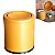 Lixeira 6,3 Litros Cesto De Lixo Tampa Basculante Banheiro Pia Cozinha Dourado Fosco - 30063/B CP - Imagem 1