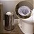 Lixeira 9,1L Cesto Lixo Cromado Em Aço Inox Tampa Basculante Banheiro Bancada Pia Cozinha - 30091/B CP - Imagem 3