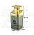 Dispenser Porta Sabonete Líquido Saboneteira Acessório Pia Banheiro Dourado - UZ545 Uz - Imagem 3