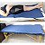 Colchonete Térmico Para Maca Mesa Massagem Solteiro 170x70cm Lençol Azul EASY - StyllusTerm - Imagem 3