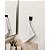 Kit 2 Cabide Gancho Duplo Multiuso Com Ventosa Para Toalhas Objetos Utensílios Banheiro Preto Fosco - Future - Imagem 2