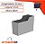Porta Guardanapo Plástico Organizador De Mesa Cozinha Break Chumbo - PO 1050 Ou - Chumbo - Imagem 3