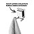 Gancho Duplo Multiuso Com Ventosa Para Toalhas Objetos Utensílios Banheiro Cromado - 8055 Future - Imagem 2