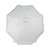 Guarda Sol 2,0m Bagum Alumínio Articulado Vareta Fibra - 10700 Belfix - Branco - Imagem 2