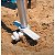 Kit Guarda Sol Ombrelone 2,4m Carrinho De Praia Avanço Cadeira Reclinável 8 Posições Saca Areia - Tobee - Bege - Imagem 5