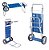 Kit Guarda Sol Ombrelone 2,4m Malibu Carrinho De Praia Avanço 4 Cadeira Reclinável 8 Posições Saca Areia - Tobee - Turquesa - Imagem 3
