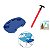Kit Praia 2 Cadeira Alta Guarda Sol 2,4m Rainbow 2 Mesa Portátil Saca Areia Pressão - Belfix - Sort3 - Imagem 4