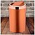 Kit 2 Lixeira 8 Litros Tampa Cesto De Lixo Basculante Para Cozinha Banheiro Escritório Rose Gold - Future - Rose Gold - Imagem 2