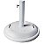 Kit Ombrelone Madeira Guarda Sol 3M Bege Sombreiro Piscina Jardim Base Redonda Branco 22Kg - Mor - Imagem 4