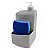 Dispenser Porta Detergente Esponja 700ml Organizador Pia Cozinha Cinza - 1111.1-26 Utility - Imagem 1