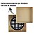 Ralo Oculto Invisível Quadrado 10x10cm Plástico Com Tela Para Banheiro - AMZ - Dourado - Imagem 4