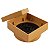 Kit 3 Ralo Oculto Invisível Quadrado 10x10cm Plástico Com Tela Para Banheiro - AMZ - Caramelo - Imagem 2