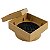 Kit 3 Ralo Oculto Invisível Quadrado 10x10cm Plástico Com Tela Para Banheiro - AMZ - Bege - Imagem 2