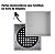 Kit 5 Ralo Oculto Invisível Quadrado 10x10cm Plástico Com Tela Para Banheiro - AMZ - Cinza Claro - Imagem 3