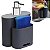 Dispenser Porta Detergente Líquido Esponja Organizador Cozinha Flat - 17002 Coza - Chumbo - Imagem 1